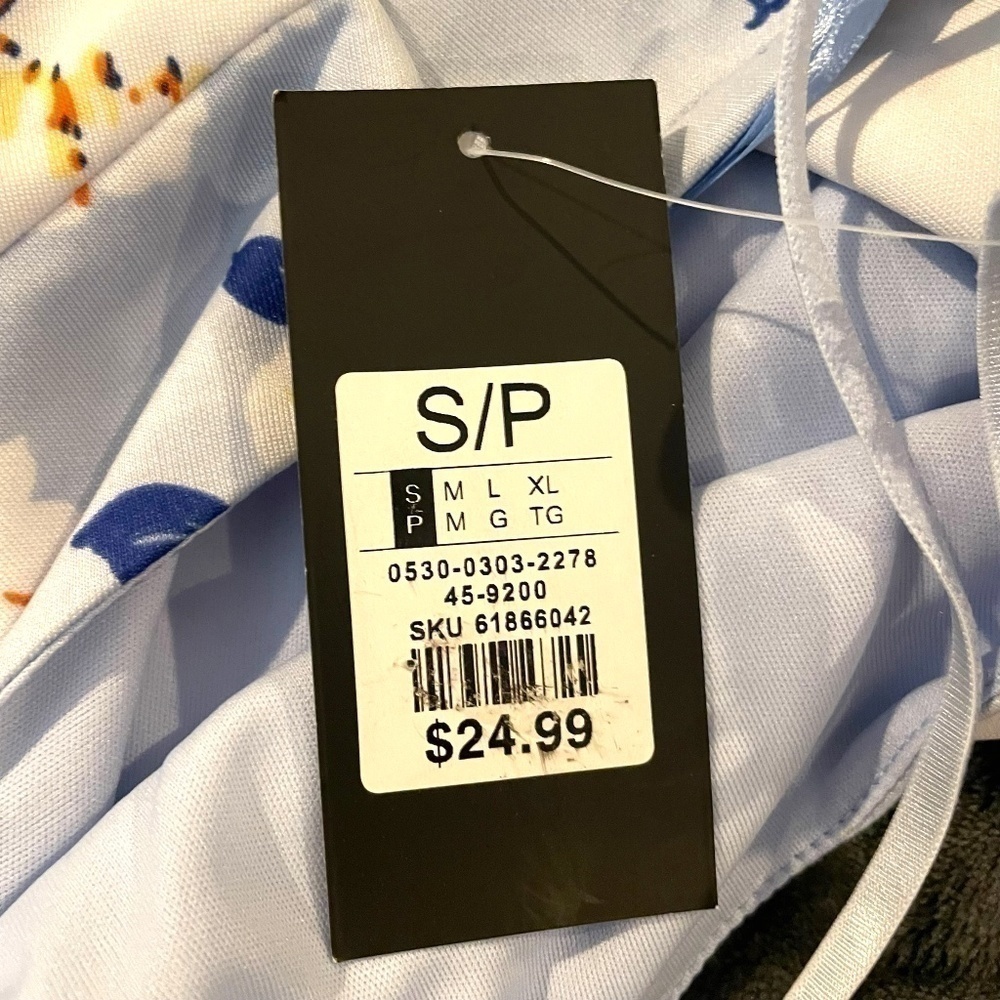 NWT Floral Scuba Sleeveless Skater dress 🌎 - Picture 6 of 9